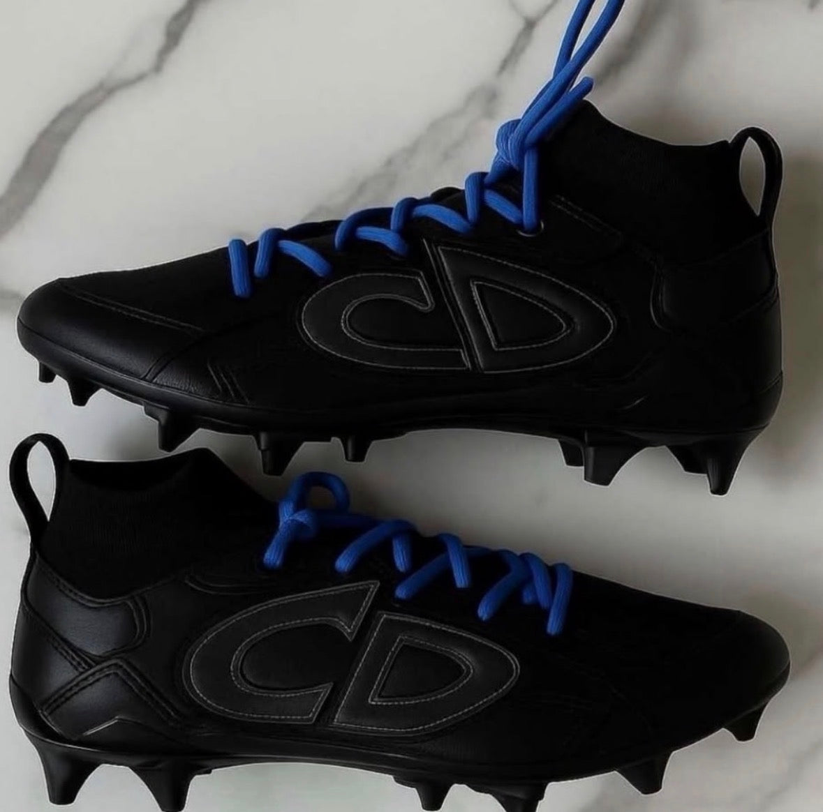 AA Black Dior B30 Cleats